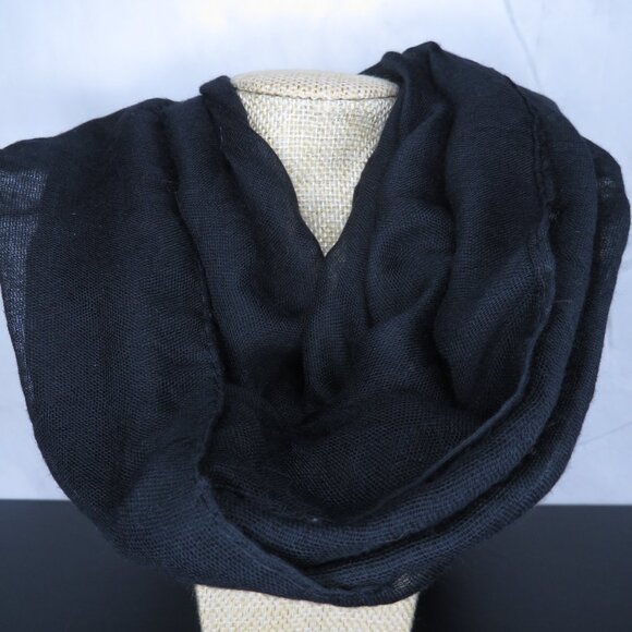Black Infinity Scarf - Picture 6 of 6